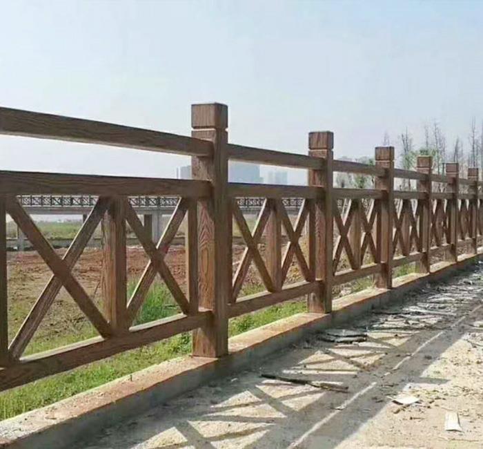 仿木护栏混凝土施工质量的控制